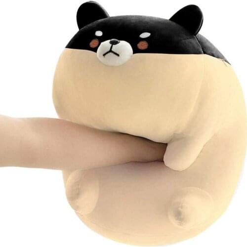 Cute Corgi Plushie Plush Doll Stuffed Animal Toy Cuddling Pillow Stuffed Sotf Pillow Doll 50cm Cute Fat Shiba Inu Plush Toy