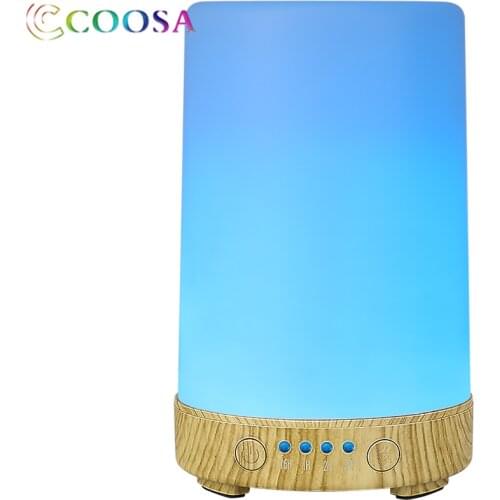LED Lamp Air Ultrasonic Humidifier Essential Oil Diffuser Mist Maker Humidifier for Office Bedroom Baby Room Study Yoga BPA Free