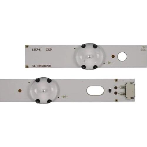 LED Backlight strip 8 lamp For LG Innotek 43inch UHD 1Bar 24EA 43uh619v 43UH610V 43UH6030 UF64 UHD_A 43LH5700 43LH60FHD 4.8