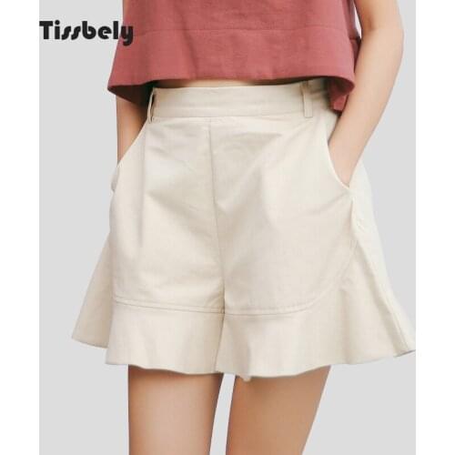 Женские шорты с высокой талией Tissbely China At AliExpress