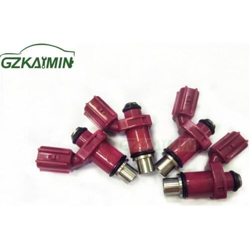 HIGH QUALITY NEW SET OF 4 Fuel Injector 6D8-13761-00-00 For Yamaha Outboard 4 Stroke 80BEL 75-90HP K-M K-M