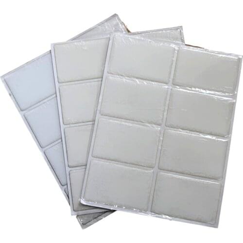 Jelly adhesive Card sticker Card-sized Jelly sticker Thickening Card Sticker