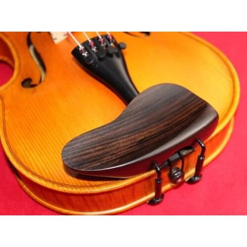 1PCS NEW Natural Color EBONY VIOLA CHINREST Ear shape 4/4 chin rest