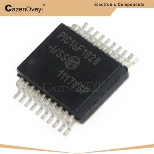 10pcs/lot New PIC16F1828 PIC16F1828-I/SS SSOP-20 The embedded microcontroller chip In Stock
