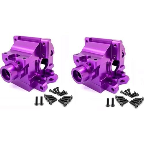 2Pcs Metal Front Rear Gearbox Shell Gear Box 122275 (06045 06046) for HSP 94122 94155 94166 94177 94188 RC Car Parts