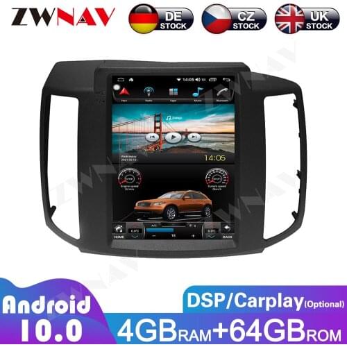 Android 11 64GB For Nissan Maxima/Simma 2009 2010 2011 2012 Tesla screen Car Multimedia Radio Stereo GPS Navi Player DSP Carplay