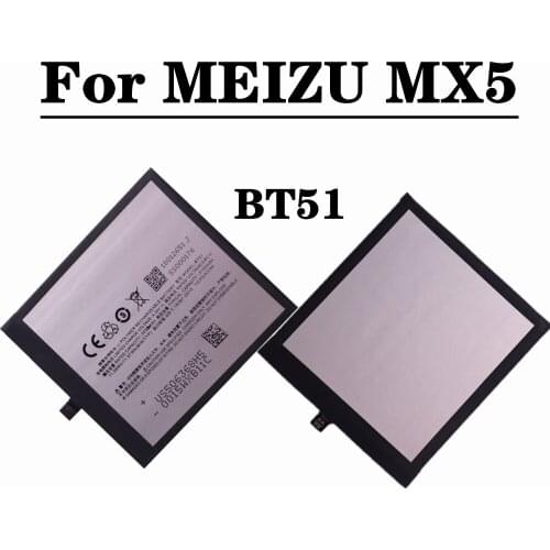 BT51 Battery 3150mAh For MEIZU MX5 M575M M575U Phone Battery High Quality Smartphone Replacement Batteries