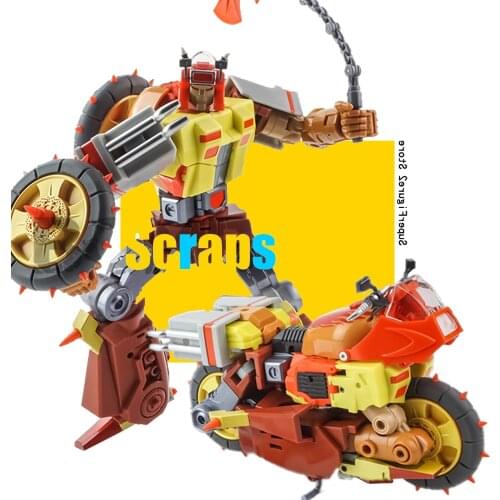 Transformation Action Figure Keiths Fantasy Clue Toys E.A.V.I. Metal Phase P-06D Scraps ABS PVC Plastic Gift Robot IN STOCK