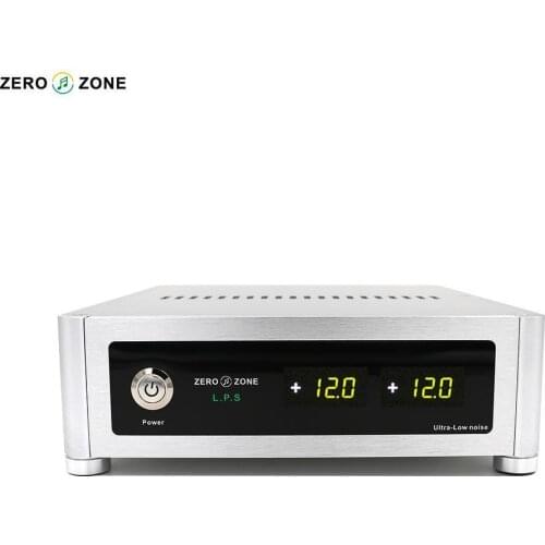 GZLOZONE Finished S100 HI-END 2 Way Linear Power Supply 12V+12V (2A) Ultra-low Noise LPS