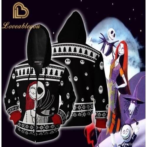 Halloween Harajuku 3D Print Christmas Eve Carnival Popular Sweatshirt Long Sleeve 3d Hooded Sportswear