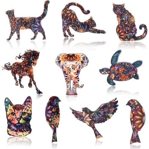 JTCFLY Bird Brooches For Clothes