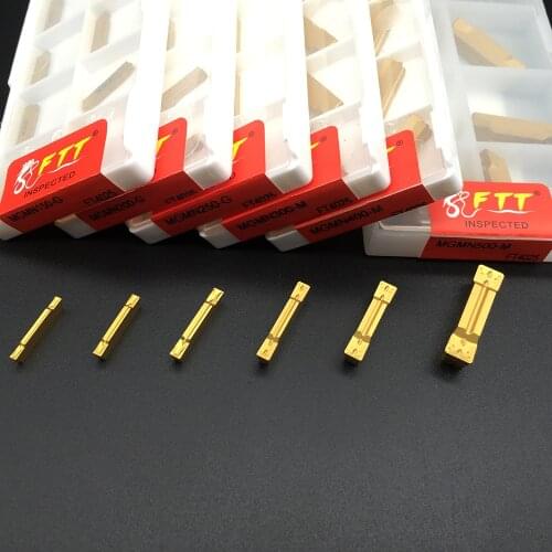 MGMN200 G FT4025 high quality MGMN150 MGMN300 MGMN400 Grooving Carbide Inserts CNC metal lathe tools MGEHR Groove Inserts