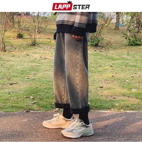 LAPPSTER Men's Jeans With Fleece