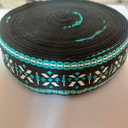 33yards Jacquard Satin Ribbons For Crats Gift Paid Ribbon Craft Wrapping Decoration Christmas DIY Cuffs Sewing Accessories 25mm