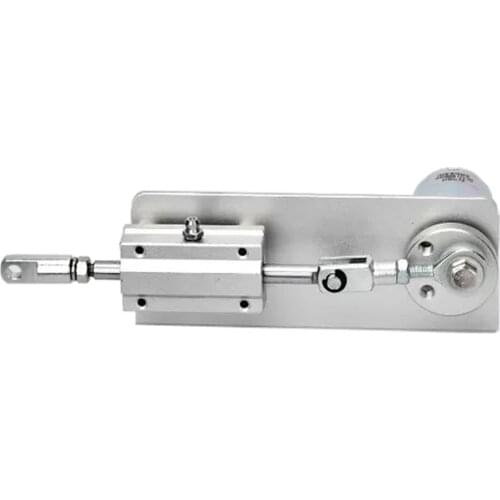 Small DIY Design Reciprocating Cycle Linear Actuator with DC Gear Motor 12V Stroke 15/20/25/30mm Adjustable 2~1000 Rpm