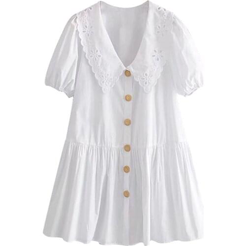 MUICHES Solid Summer Dresses