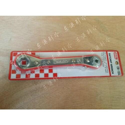 CM-123L Arc-shaped ratchet installation wrench Air conditioner foot screw 3/16 1/4 5/16 3/8