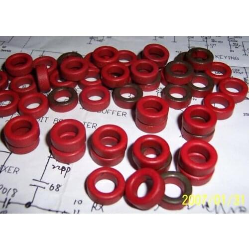 NEW 5pcs T130-2 RF magnetic iron / iron core magnetic 0.25-10MHz