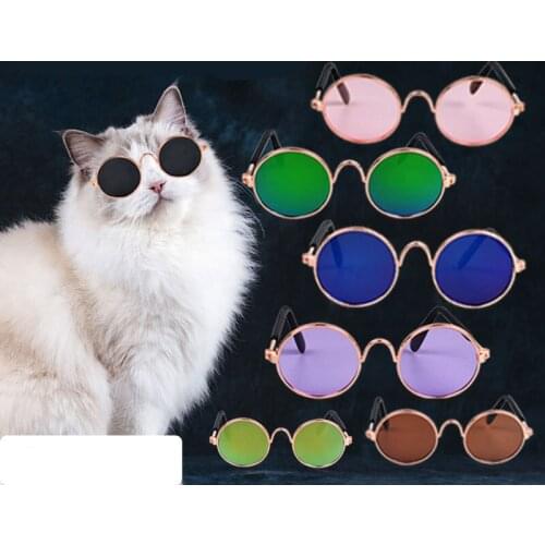 Dog Cat Pet Glasses for Pet Products Eye-wear Dog Pet Sunglasses Photos Props Accessories Pet Supplies Cat Glasses Dog Supplies