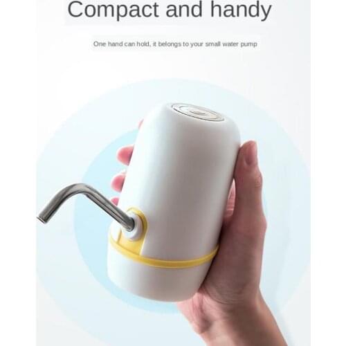 Rechargeable Drinking Pump Smart Wireless Gallon Bottled Bottle Dispensers 5V for Office Home Parties