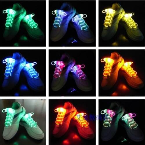 2018 Led Wedding Dress Light Up For Shoelaces New Fashion Boy Girl Flash Shoes Laces Disco Event Party Glowing Night Strings