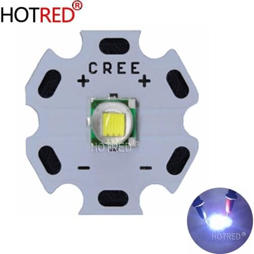 1PCS CREE XML XM-L T6 LED U2 10W Cold White 10000K Warm White High Power LED Emitter Diode with 14mm 16mm 20mm 25mm PCB for DIY