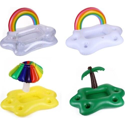 Water Mat Inflatable Pool Float Row Table for Pool Party/Game Travel/Swim Thicken Foldable for Family/Friend Supplies