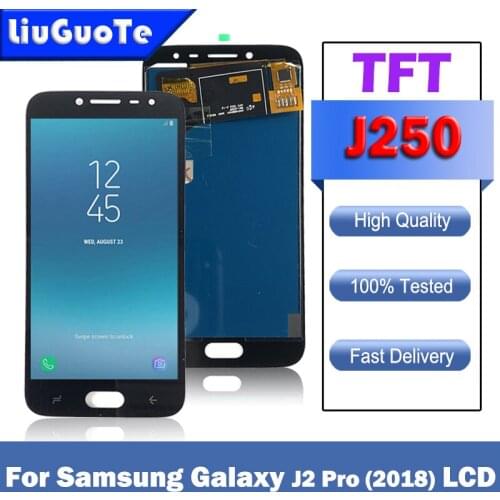 100% Tested J250F LCD For Samsung Galaxy J2 Pro LCD Display 2018 J250 SM-J250 LCD Display Touch Screen Digitizer Adjustable