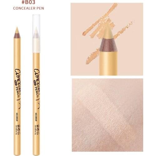 3 Colors Makeup Face Foundation Concealer Pen Long Lasting Dark Circles Corrector Contour Concealers Stick Cosmetic for Woman