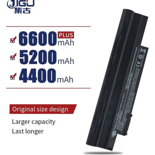 JIGU Laptop battery for Acer Aspire One 722 AO722 D257 D257E AL10A31 Chrome AC700 AL10B31 AL10G31 Netbook D260 D270 Happy