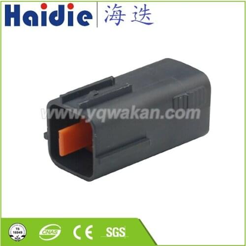 Free shipping 5sets 4pin Auto Electri plug harness wire plug plastic connector 6195-0018