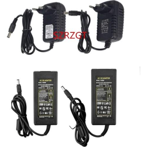 LED Power Supply Adapter DC5V / DC12V / DC24V 1A 2A 3A 5A 7A 8A 10A For 5V 12V 24V led strip lamp lighting led power driver plug
