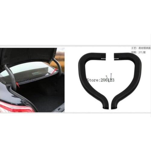 Black ! For Nissan Teana / Altima 2013 - 2017 Plastic Rear Trunk Hinged Protective / Support Bar Cover Kit Trim Cover Trim