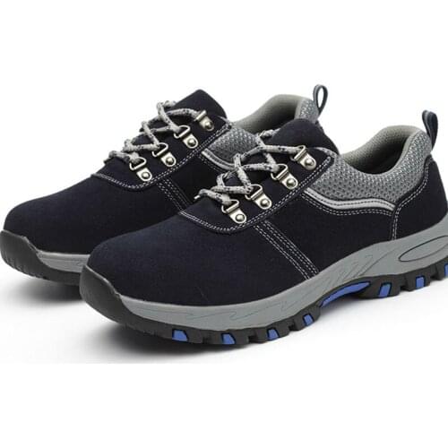 AC13021 Breathable Protective Construction Work Shoes For Men Anti-smashing Ankle Footwear Lightweight Steel Toe Shoes Acecare
