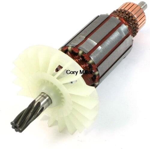 AC 220V Electric Harmmer Part Motor Rotor 7 Teeth Drive Shaft for Bosch GBH2-26