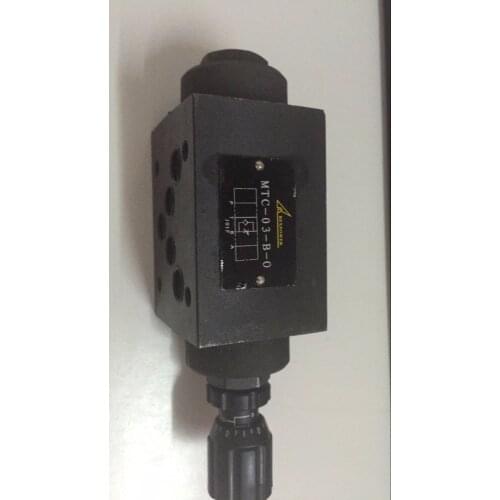 Hydrulic valve MTC-03-B-O throttle valve with flow control