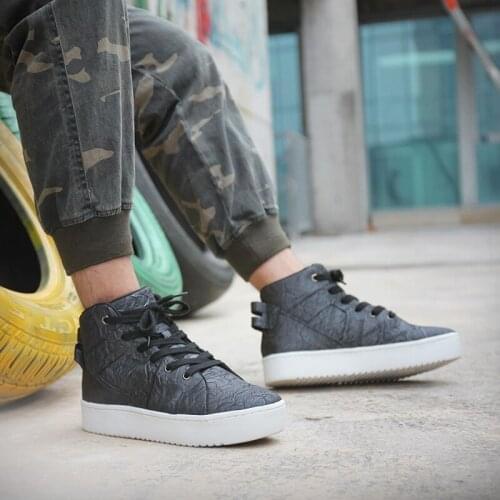 IDX Air army comfortable fashion original graffiti pleated work shoes man