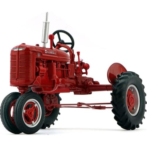 Diecast 1:16 American Anders Case Farmall Simulation Alloy Agricultural Vehicle Tractor Model Metal Collection Display Cars Red