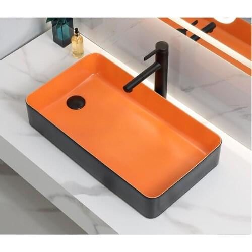 Bathroom Hotel Sink Art Basin Above Counter Mounting Single Bowl White Wash Basin 620-2