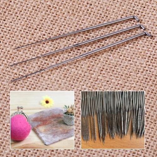 New 30pcs 3 Sizes S M L Felting Needles Artesanato Wool Felt Pcked Needles Set Hand Craft Needle Felting DIY Tools