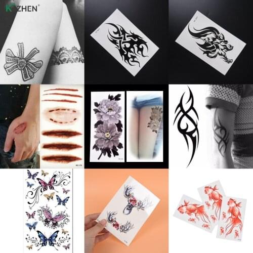 1Pcs Water Transfer Sexy Lace Stocking Fake Flash Tattoo for Girl Women Waterproof Temporary Tattoo Sticker on Body Leg