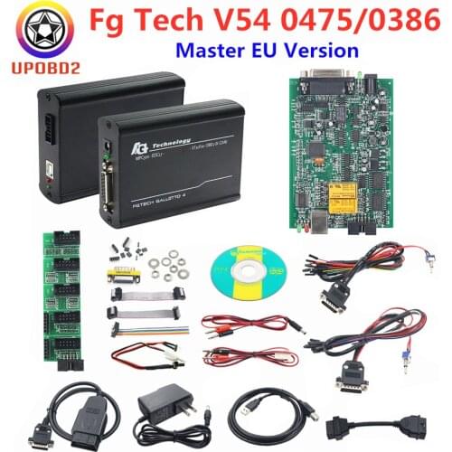 2020 Fgtech Galletto 4 Master V54 FW 0475 Support BDM Full Function Fg Tech V54 EU Version OBD2 Auto ECU Chip Tuning Programmer