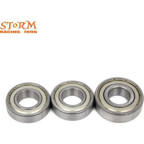 Motorcycle Rear Wheel Hub Roller Bearings 6004 6204 Z For Suzuki DRZ400 2000-2014 DRZ400SM 2005-2014 DRZ 400 400SM