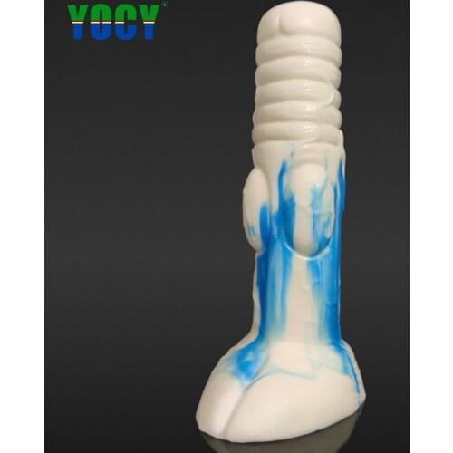 YOCY Realistic Animal Dildo Pig Knot Massager Butt Adult Toys Vaginal Stimulator Huge Penis Colorful Anal Sex Toys For Women