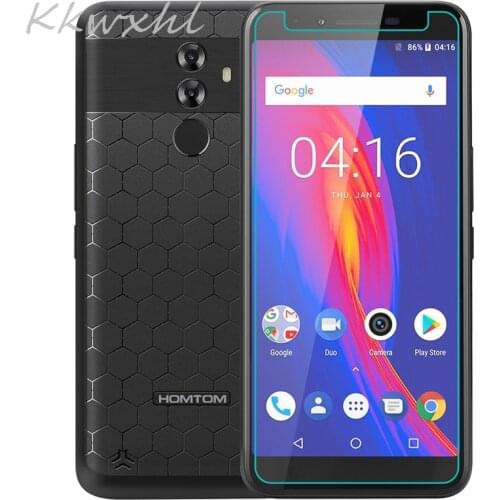 2PCS 9H Tempered Glass for HomTom C8 H5 S12 S99 HT50 S16 S8 HT16 HT17 S17 H10 Pro Protective Film Screen Protector Cover