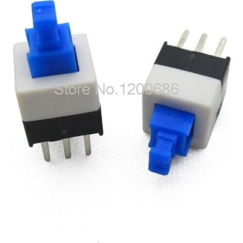 20 Piece Button switch button switch 7X7MM self-locking switch with a lock switch