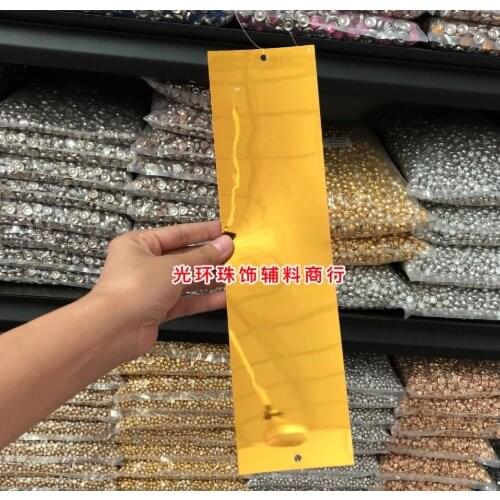 A1 80MM*300MM Wedding decoration T platform Sequin wedding site decoration strip Sequin Hotel rectangular beads hanging