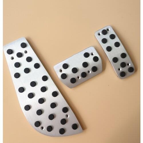 DEE Car Accessories For Range Rover Freelander 2 Fuel Brake Foot Rest Automatic pedals Plate Accelerator brake AT pedal Pads