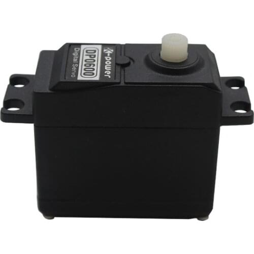 K-power DP0600 6KG Digital Plastic Gear DC Motor standard waterproof RC servo for RC plane car boat heli robot