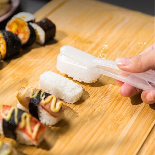 Sushi Mold Onigiri Rice Ball Bento Press Maker Mold DIY Tool Sushi Tools Kitchen Supplies Kitchen Accessories